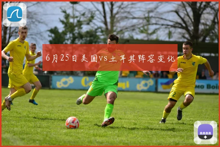 6月25日美国vs土耳其阵容变化